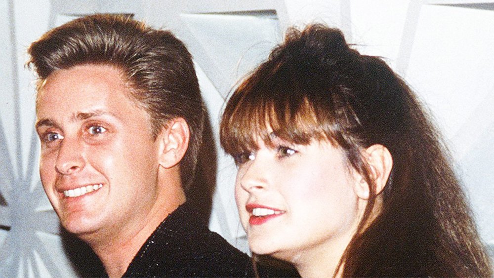 Demi Moore and Emilio Estevez