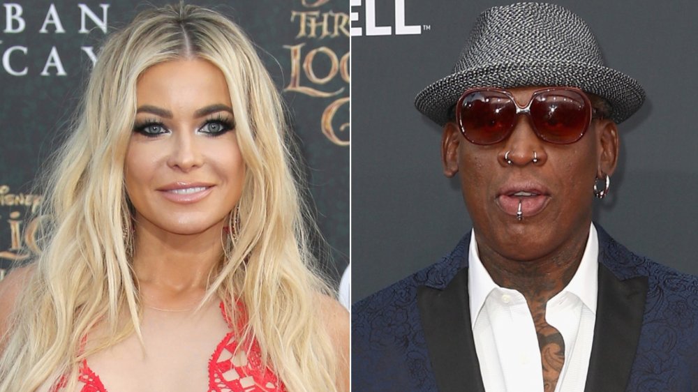 Dennis Rodman and Carmen Electra