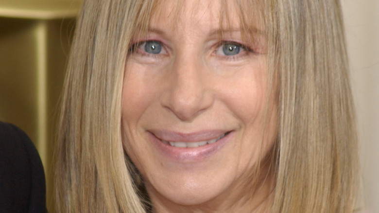 Barbra Streisand smiling