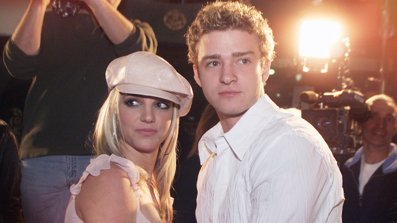 Britney Spears and Justin Timberlake 