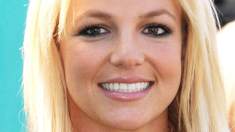 Britney Spears smiling