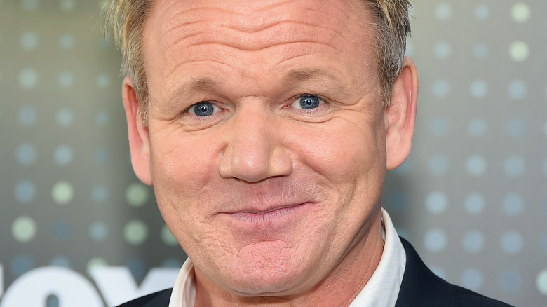 Gordon Ramsay smiling