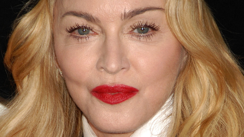 Madonna on the red carpet