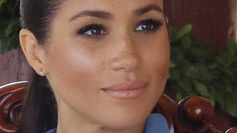 Meghan Markle brown eyes