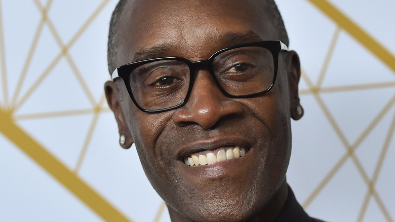 Don Cheadle on a red carpet 