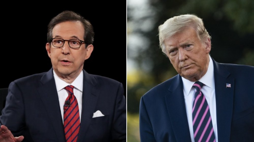 Chris Wallace and Donald Trump