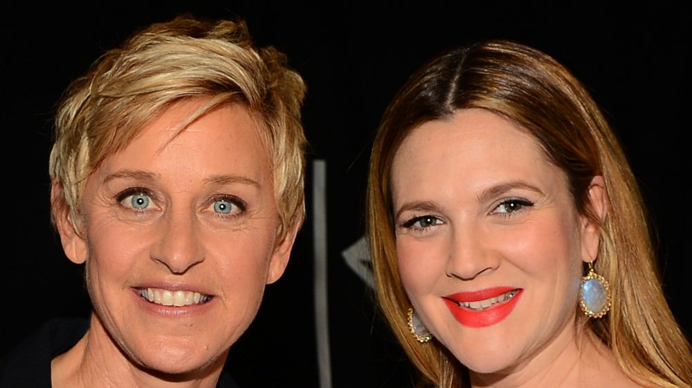 Drew Barrymore and Ellen Degeneres