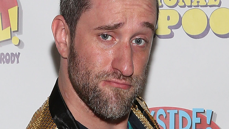 Dustin Diamond posing