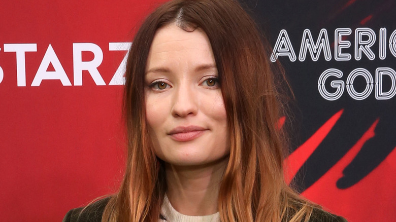 Emily Browning smiling