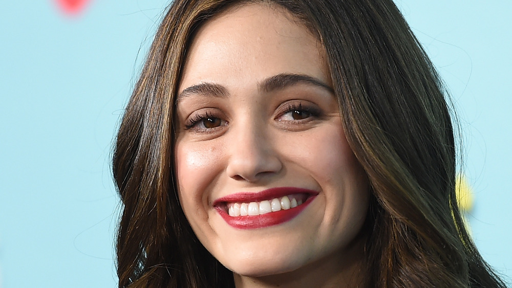 Emmy Rossum at an event 