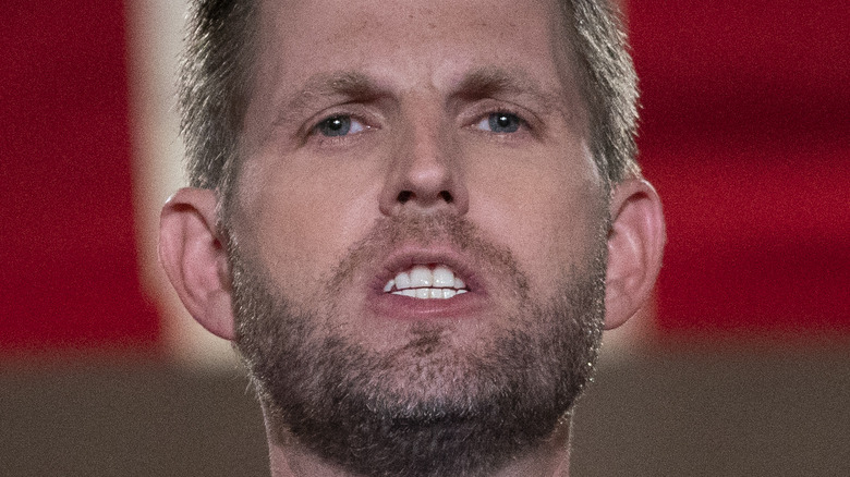 Eric Trump pre-records his address to the Republican National Convention 2020