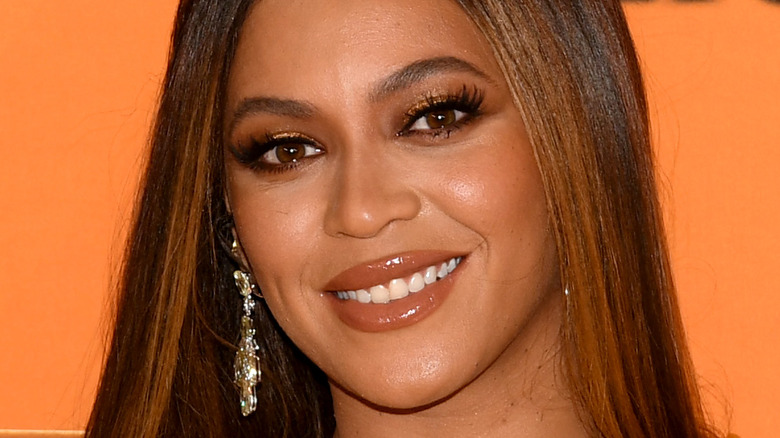 Beyoncé smiling