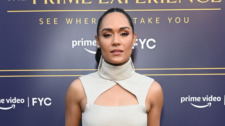 Grace Byers posing at an event