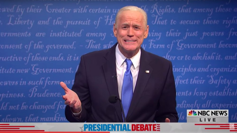 Jim Carrey as Joe Biden on SNL 