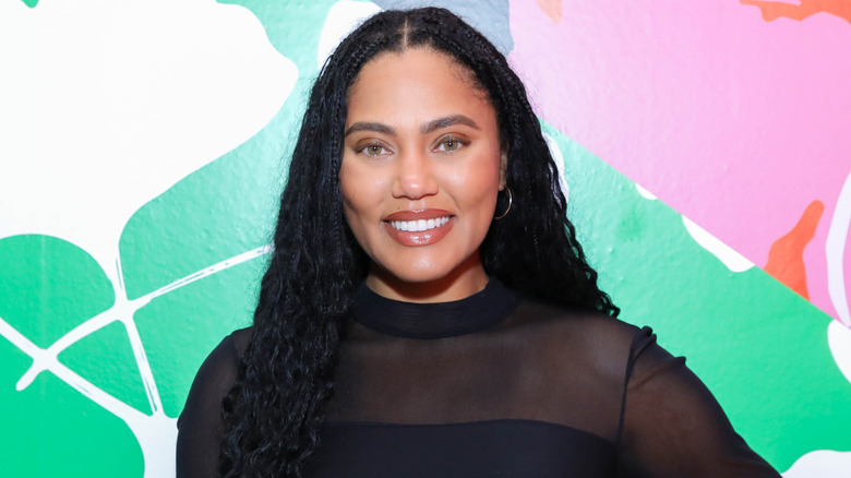 Ayesha Curry smiling