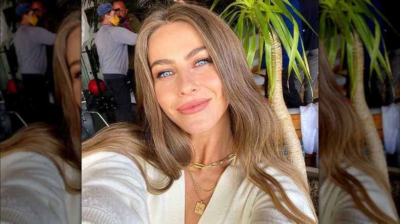 Julianne Hough takes a selfie.