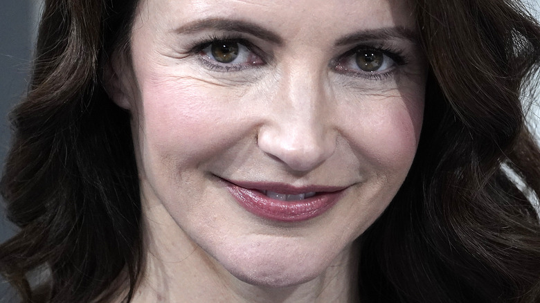 Kristin Davis smiling at an event 