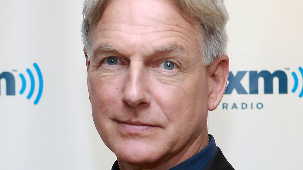 Mark Harmon from NCIS posing