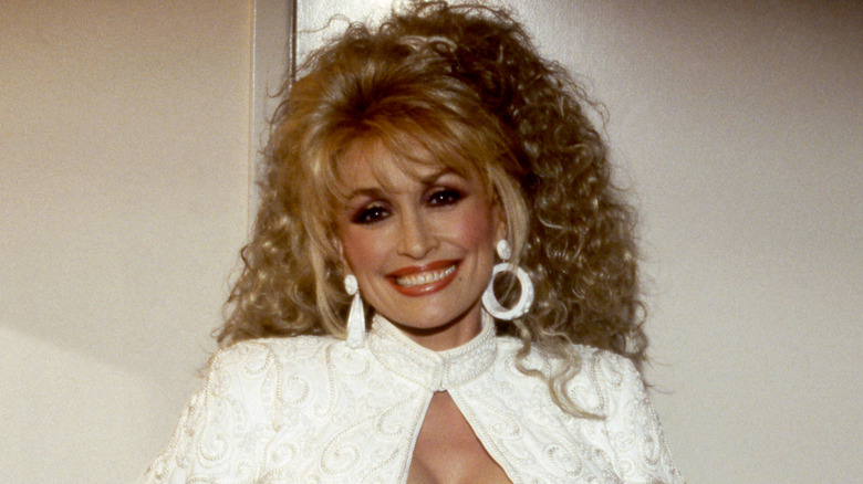 Dolly Parton pictured in 1989.