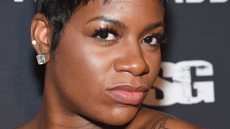 Fantasia Barrino diamond earring