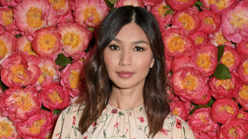 Gemma Chan posing