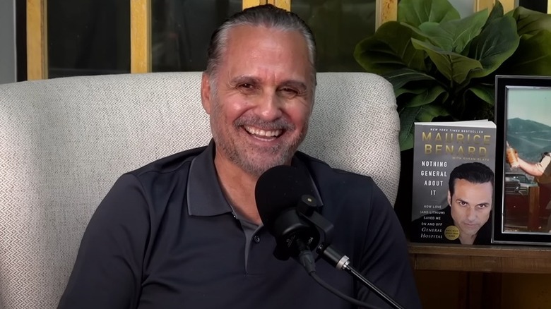 Maurice Benard laughing