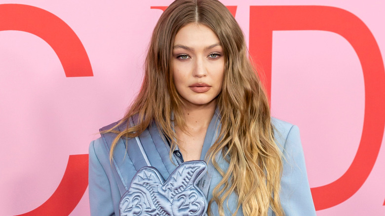 Gigi Hadid posing