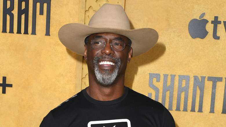 Isaiah Washington cowboy hat