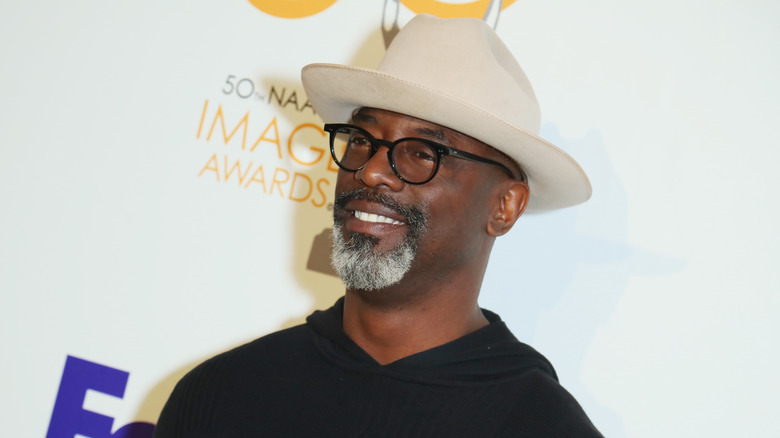 Isaiah Washington posing