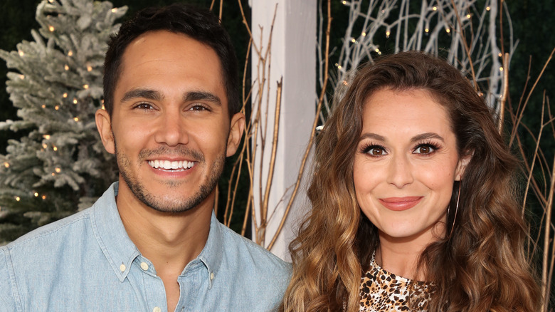 Carlos and Alexa PenaVega smiling