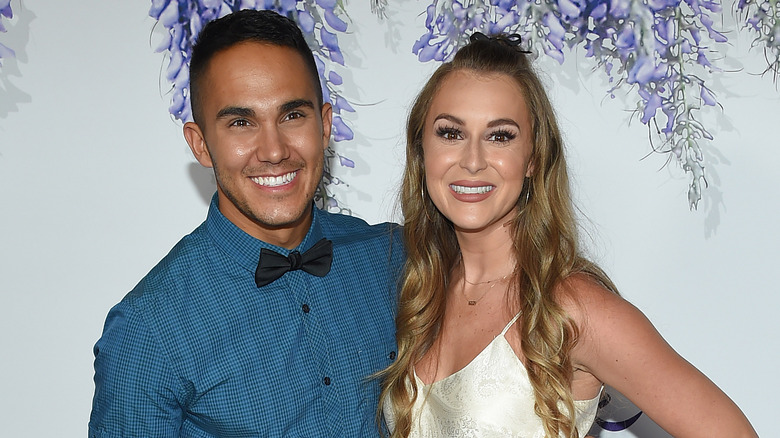 Carlos and Alexa PenaVega smiling