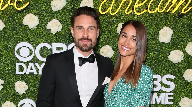 James O'Halloran with wife Jaimee Gooley