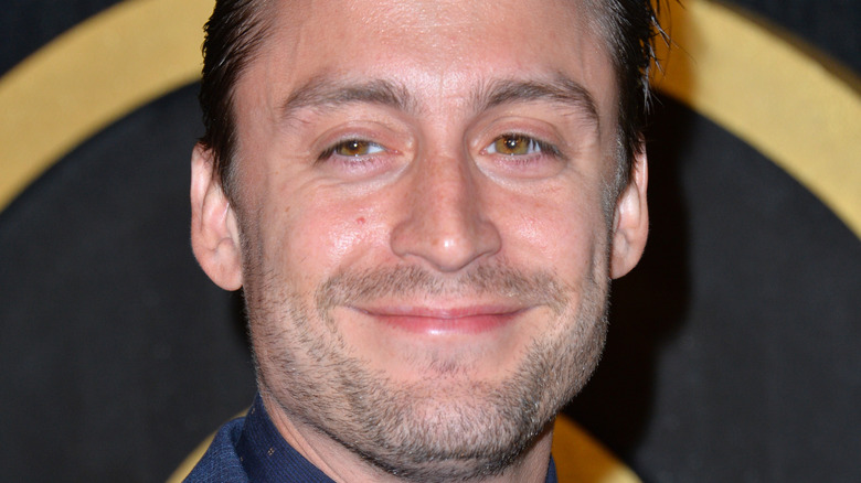 Kieran Culkin smiles on red carpet