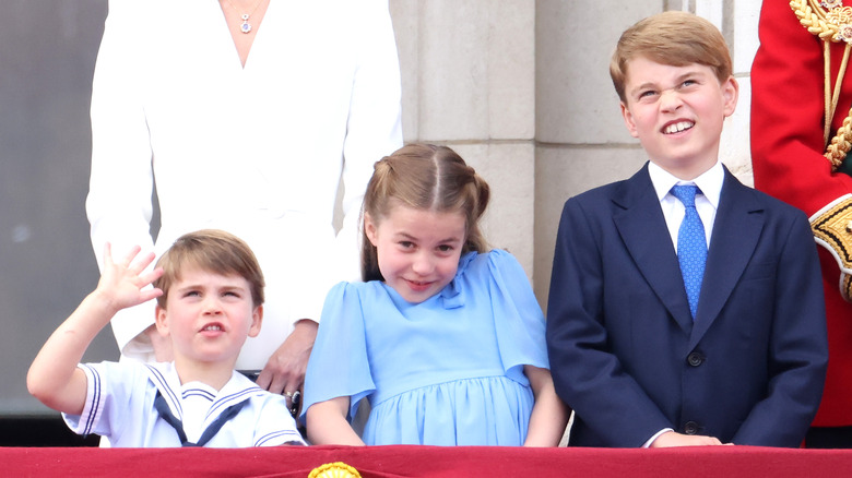 Prince George, Princess Charlotte, and Prince Louis