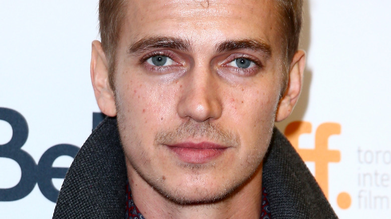 Hayden Christensen smiling