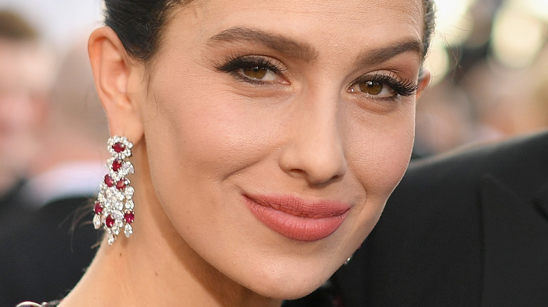 Hilaria Baldwin smiling