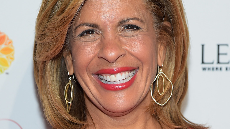 Television host Hoda Kotb smiling