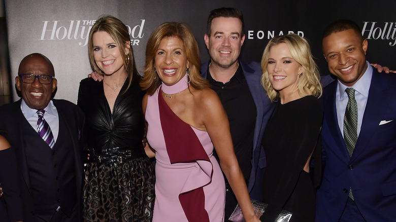 The Today Show stars posing together