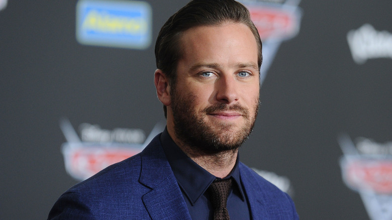 Armie Hammer at premiere of "Cars 3" at Anaheim Convention Center