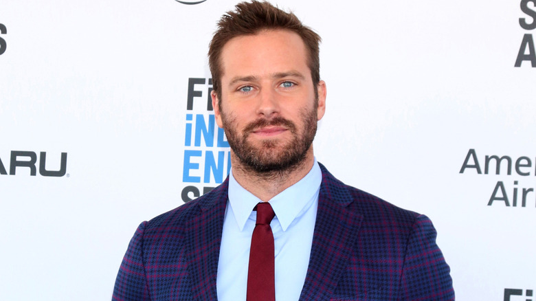 Armie Hammer at 2019 Film Independent Spirit Awards