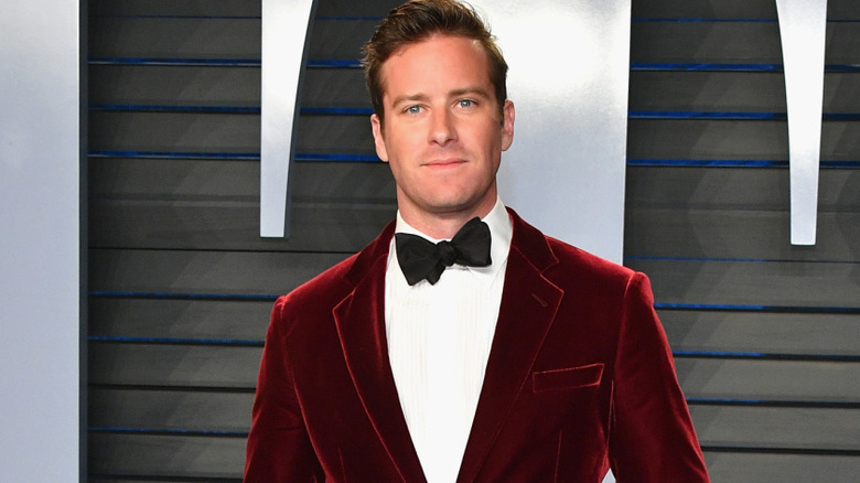 Armie Hammer at 2018 Vanity Fair Oscar Party