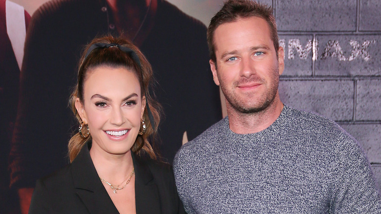 Armie Hammer and Elizabeth Chambers at World Premiere of "Bad Boys for Life"