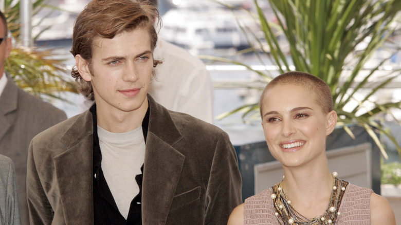 Hayden Christensen and Natalie Portman