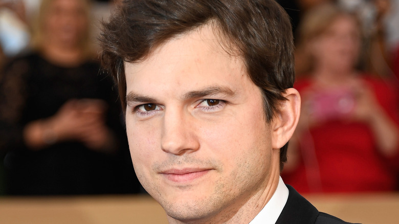 Ashton Kutcher on red carpet