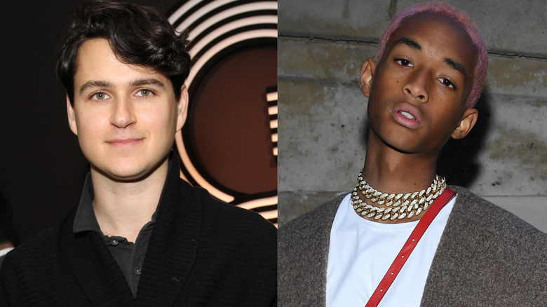  Ezra Koenig and Jaden Smith split image