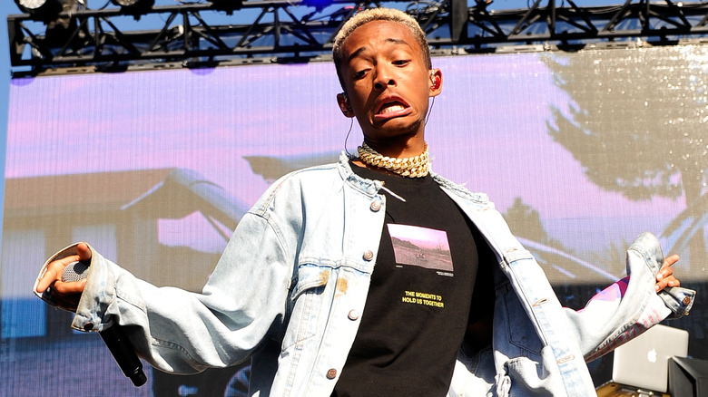 Jaden Smith on stage