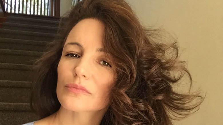 Kristin Davis hair selfie