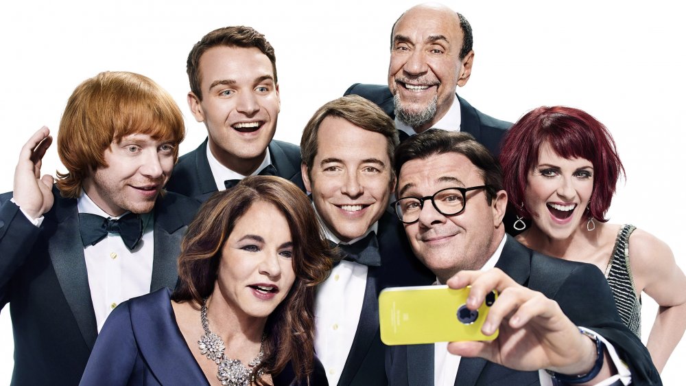 F. Murray Abraham, Matthew Broderick, Stockard Channing, Rupert Grint, Nathan Lane, Megan Mullally, Micah Stock