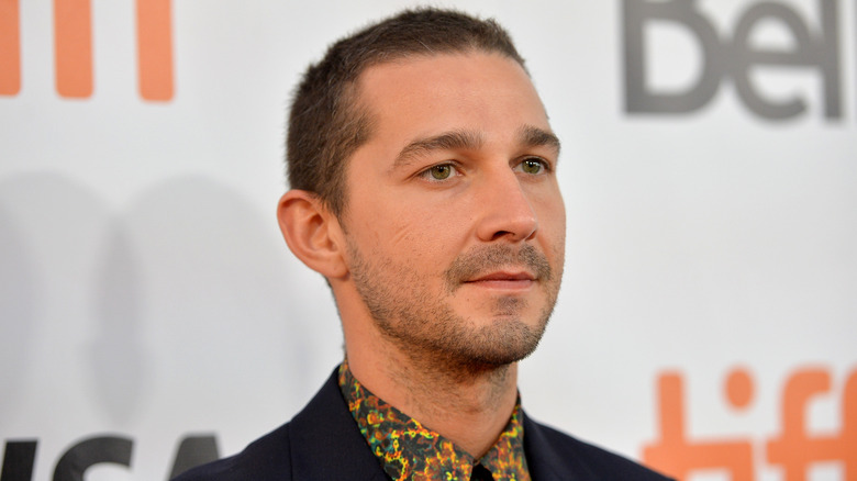 Shia LaBeouf's posing