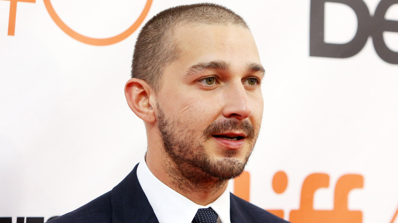 Shia LaBeouf posing